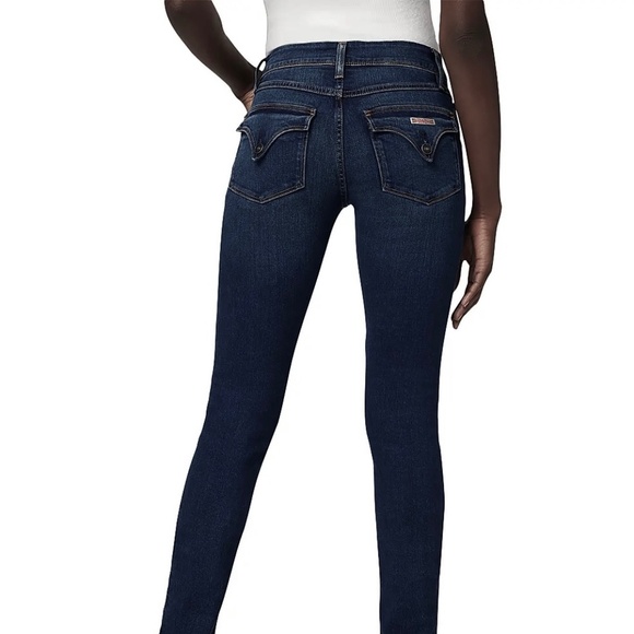 EUC Womens Hudson Collin Midrise Stretch Skinny Jeans Spelman Wash Size 28 x 30 - Picture 1 of 7